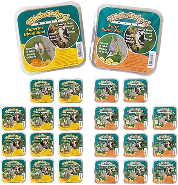 Pine Tree Farms Super Value Pack Suet Cakes, Pack of 24