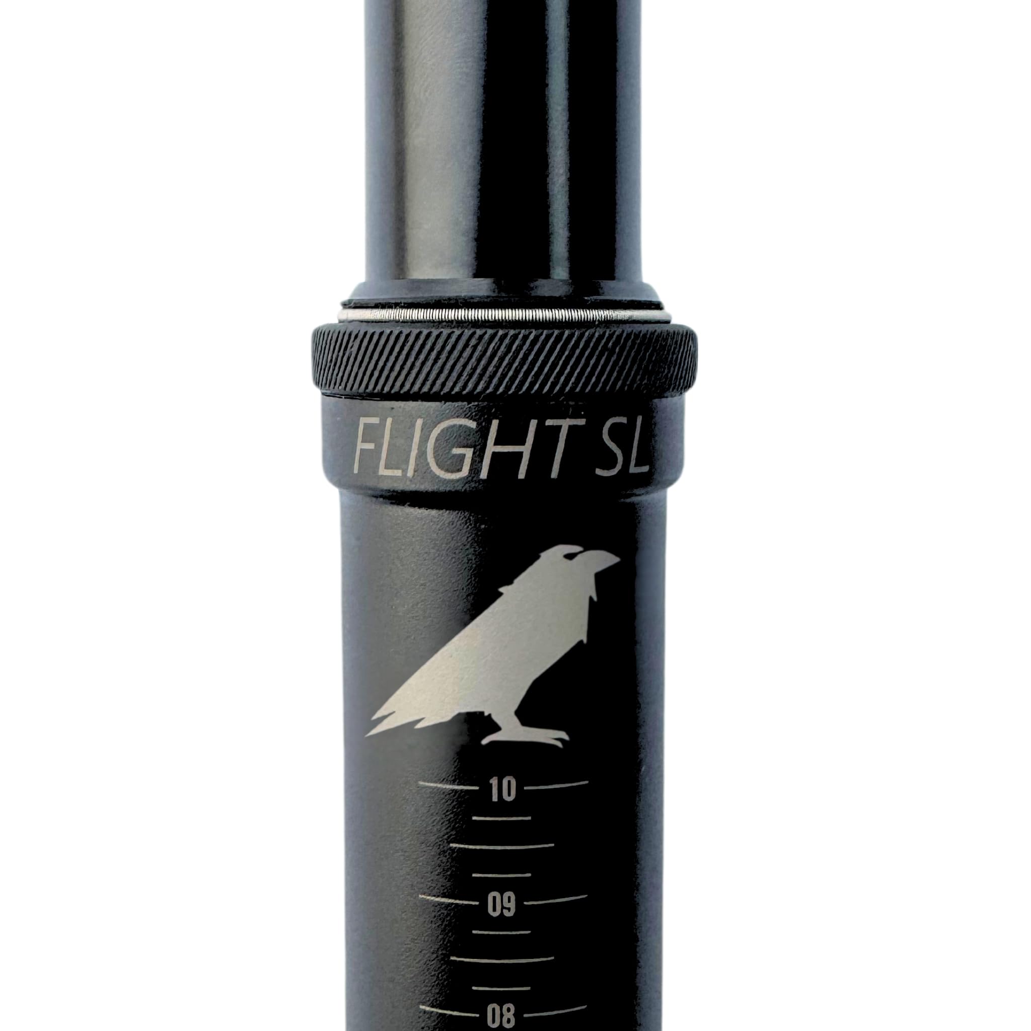 Ascend Components Flight SL Dropper Seatpost 150mm/170mm/200mm - 30.9/31.6 - for Mountain bike, Enduro, MTB, E-Bike - Lightweight (30.9 / 200)