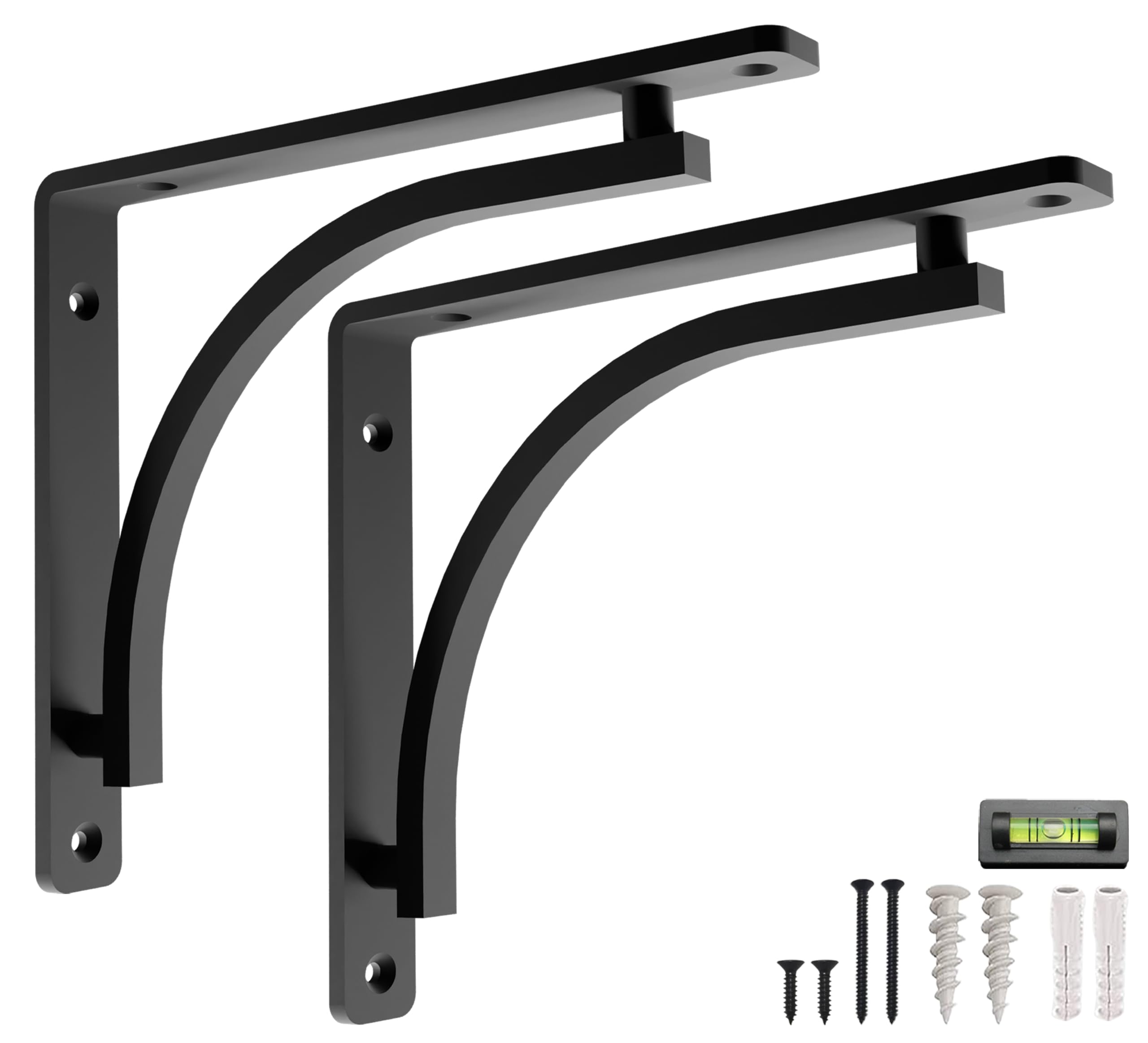 Decorative Iron L Brackets ETECHMART Decorative Shelf Brackets, 5 Inch