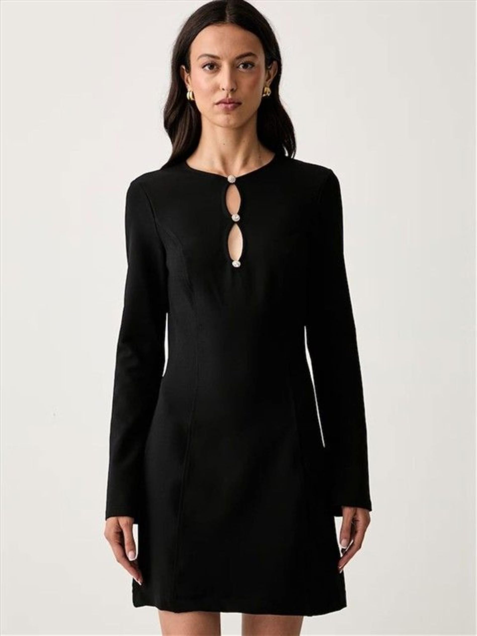 GUESS LS Claudie Mini Dress