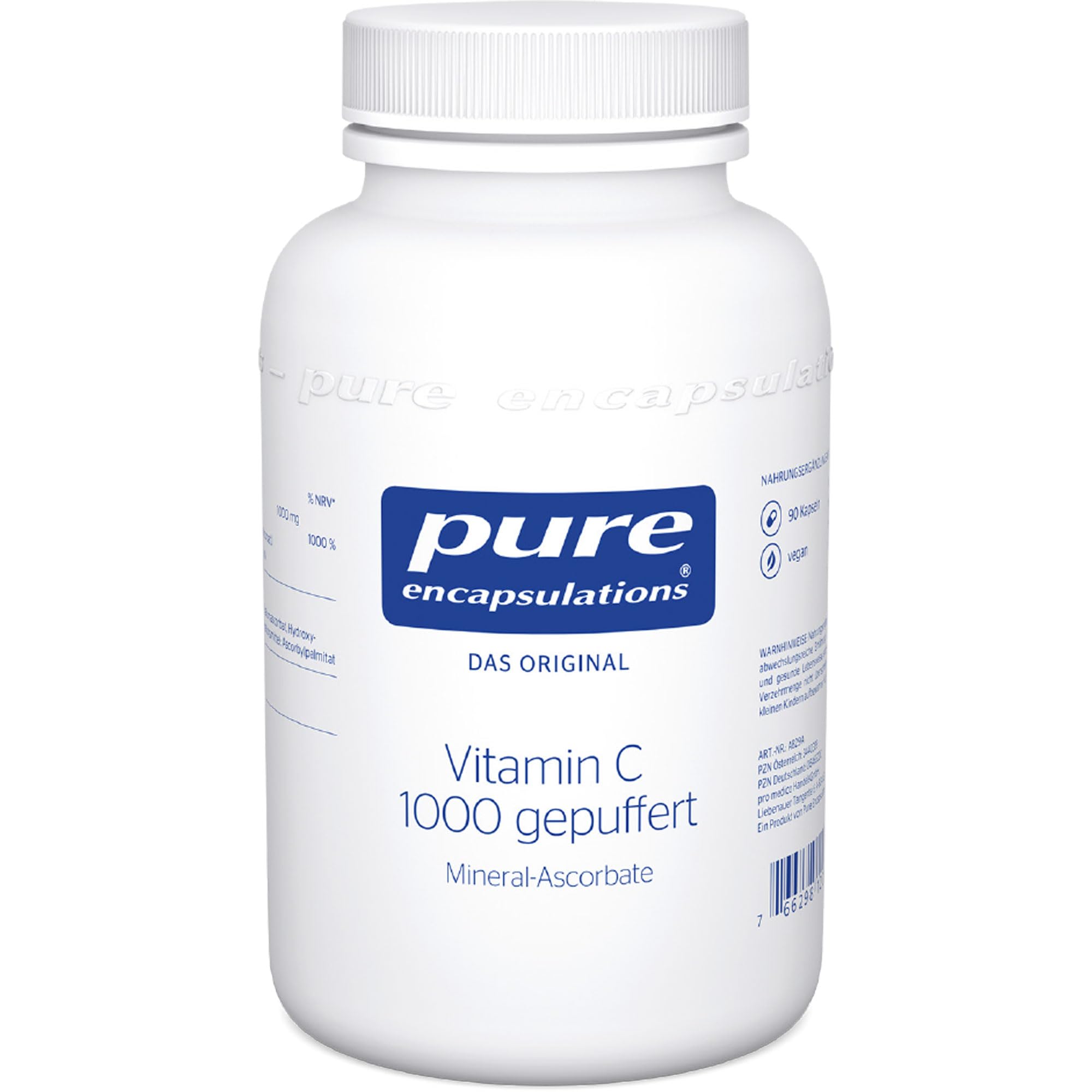 Pure Encapsulations Vitamin C 1000 Kapseln, 90 St. Kapseln