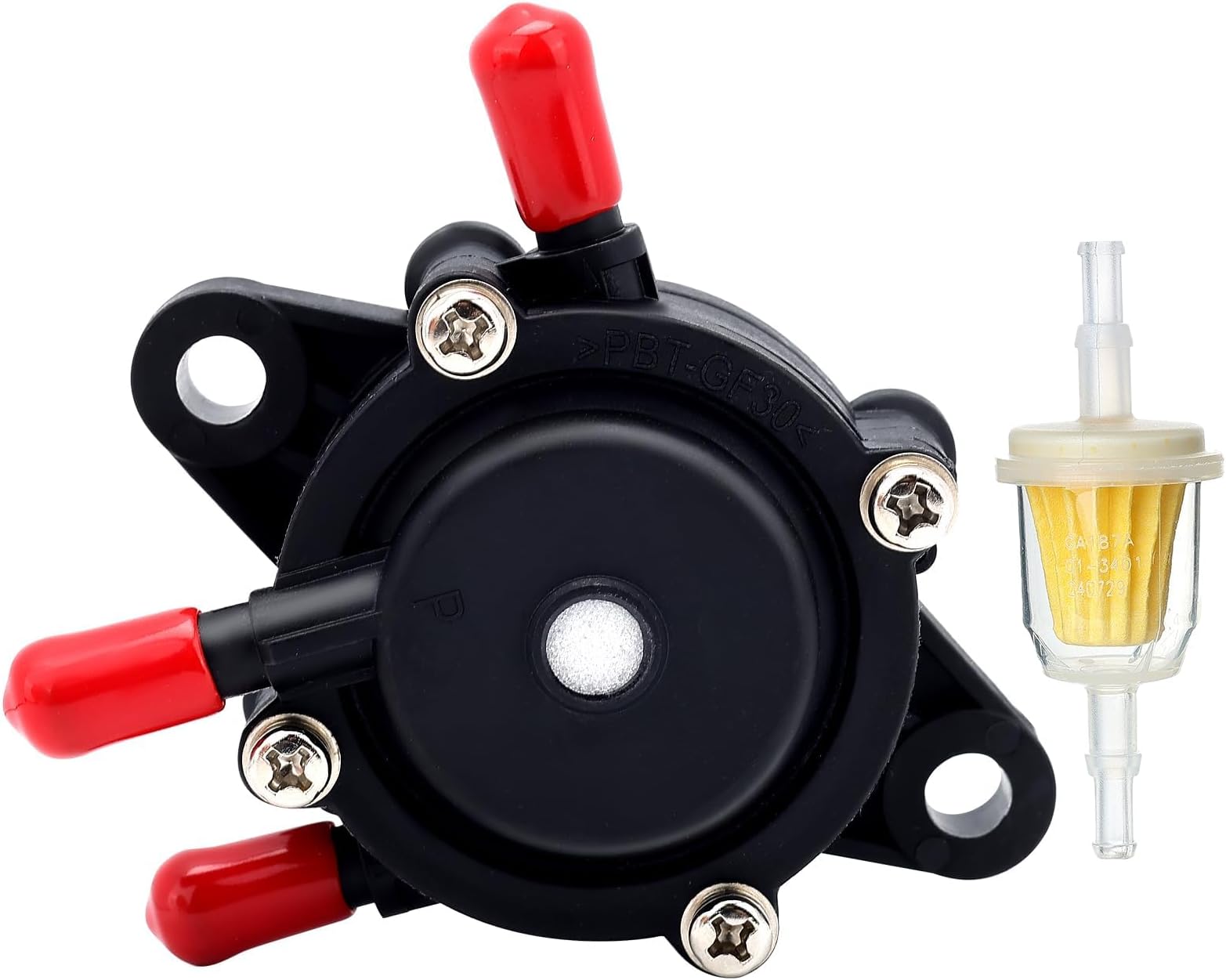 Hipa Fuel Pump for LA110 LA115 LA145 LA105 LA120 LA125 LA130 LA135 LA140 LA150 LA155 LA165 LA175 Lawn Mower W Fuel Filter Tune Up Kit