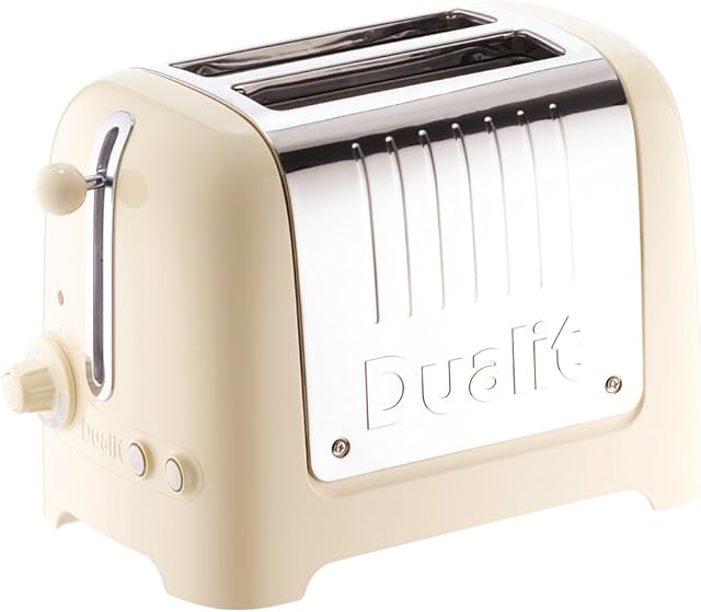 Dualit 26202 2-Slot Lite Toaster, 1.1 Kw - Cream