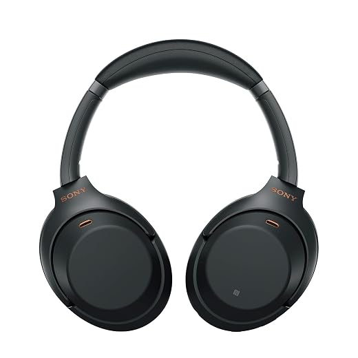 Sony WH-1000XM3 Bluetooth Wireless Over Ear Headphones with Mic (Black)