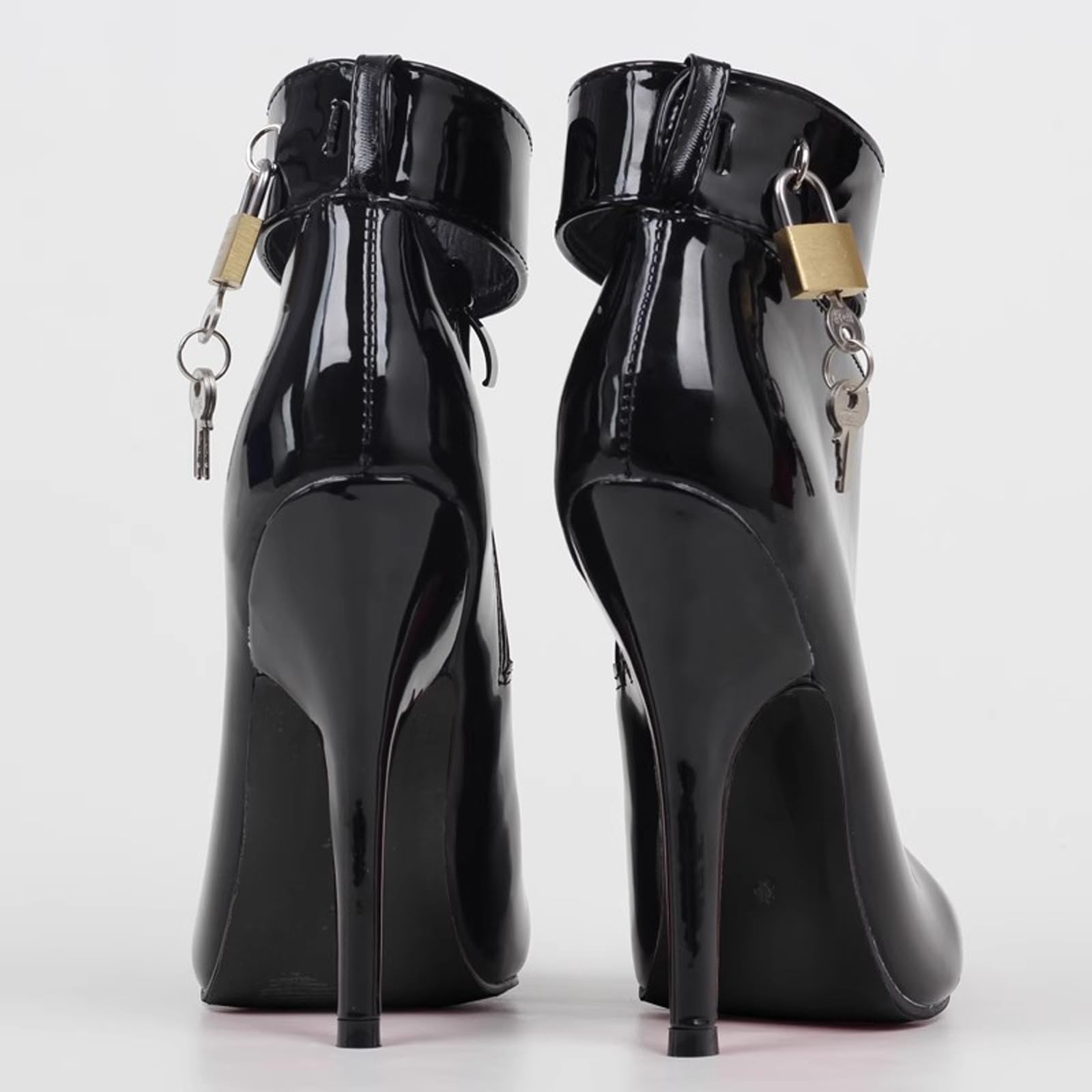 Botines de tacón Alto de Aguja de 12 cm para Mujer y Hombre, Talla Grande, para Pole Dance en Discotecas, espectáculos de Drag y travestismo | Tacón de 4,72 Pulgadas