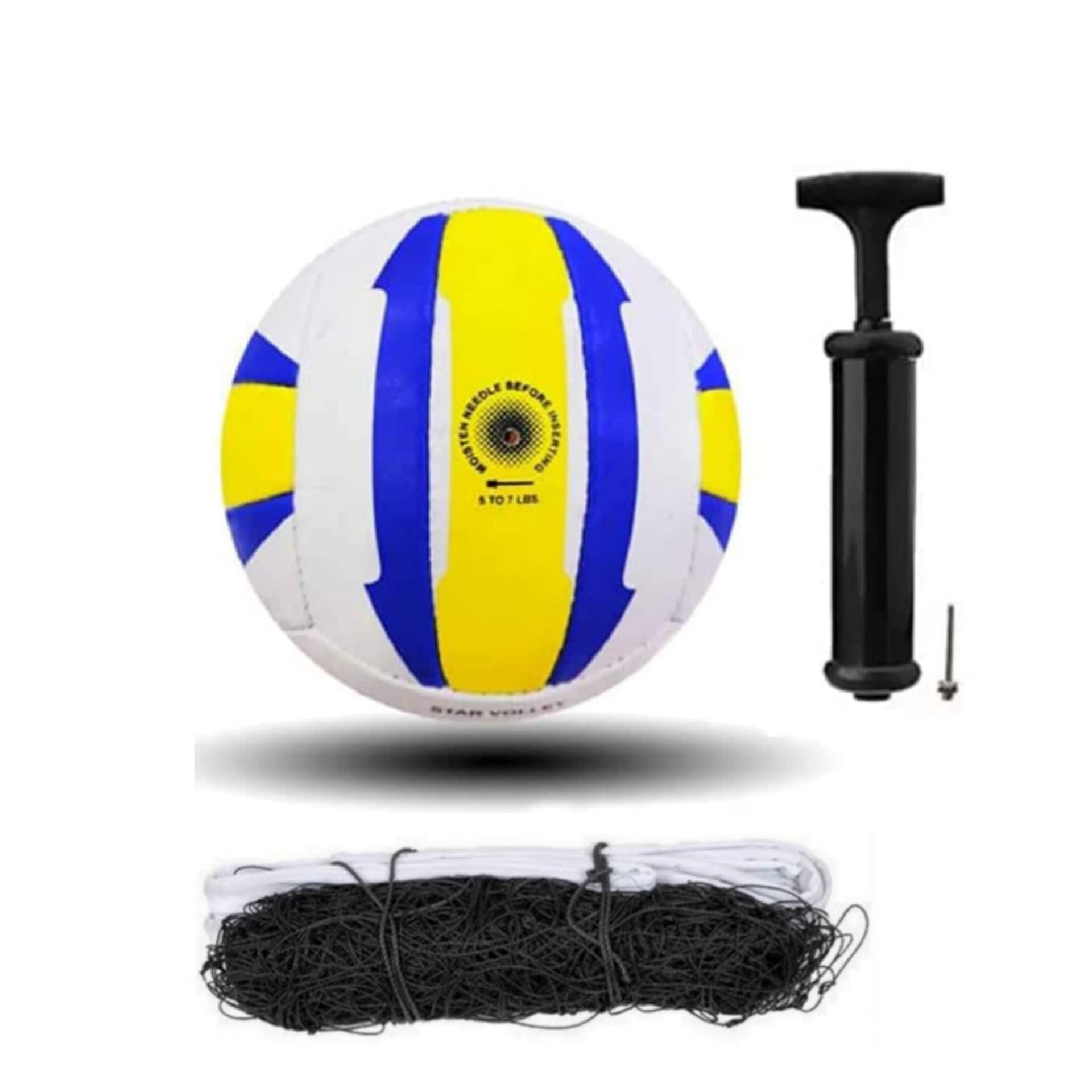 Swati Complete Volleyball kit Nylon net Black with air Pump Official Size and Weight (Pack of 1) (B0BMB6CYS7) Amazon Price History, Amazon Price Tracker