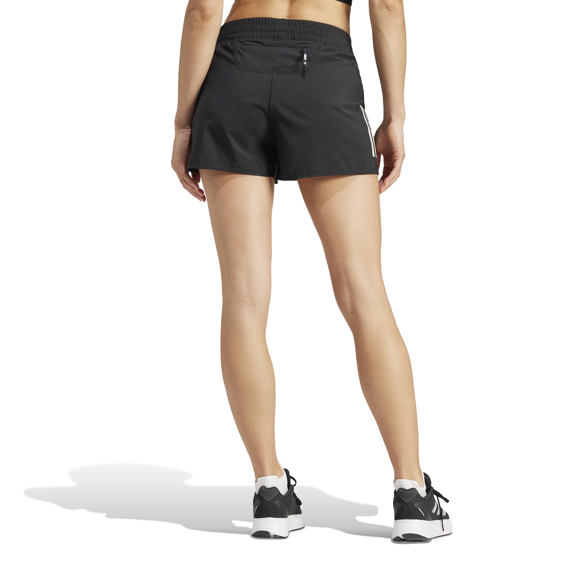 adidas Femme Own The Run Shorts, Black, M 4 inch