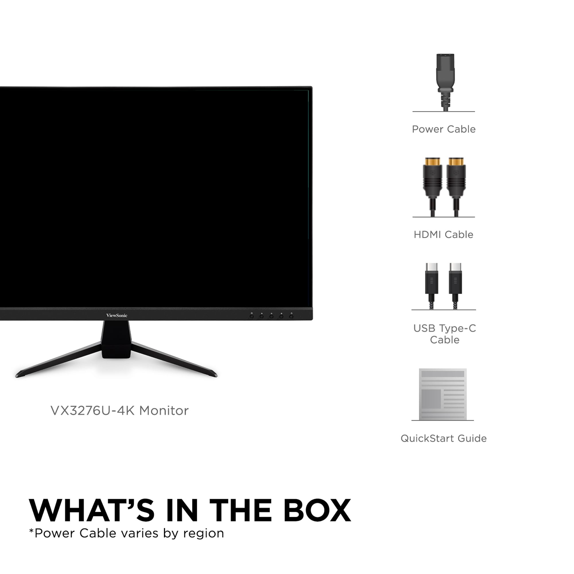Amazon.co.jp: Viewsonic 32インチ 4K UHD IPS モニター VX3267U-4K