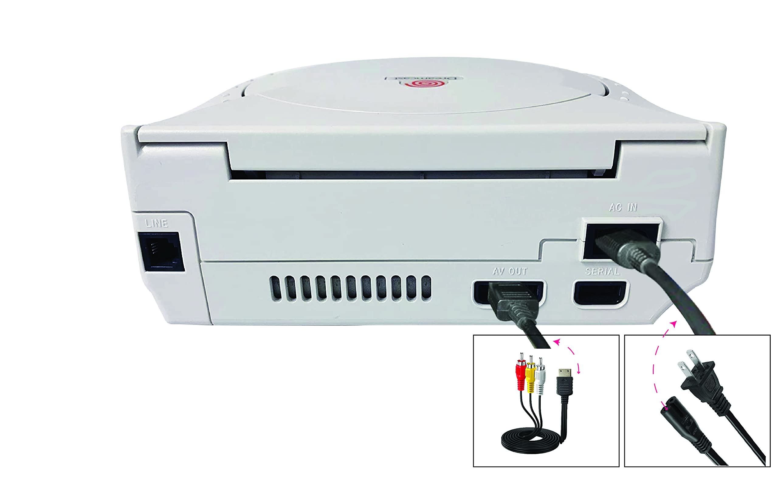 Transformateur Sega Mega CD 1, 2 Alimentation Power Supply Chargeur