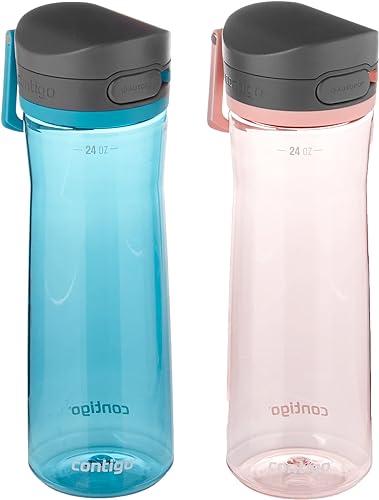 Miniatura 6 de Contigo Jackson - Botella de agua de 24 onzas, Glacier Glacier,32oz (paquete de 1),Azul (Arándano),Pansy,Vid de jade y piña,Enebro y limonada