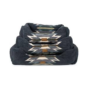 Pendleton Berber Kuddler Dog Bed - Wyeth Trail Oxford XL