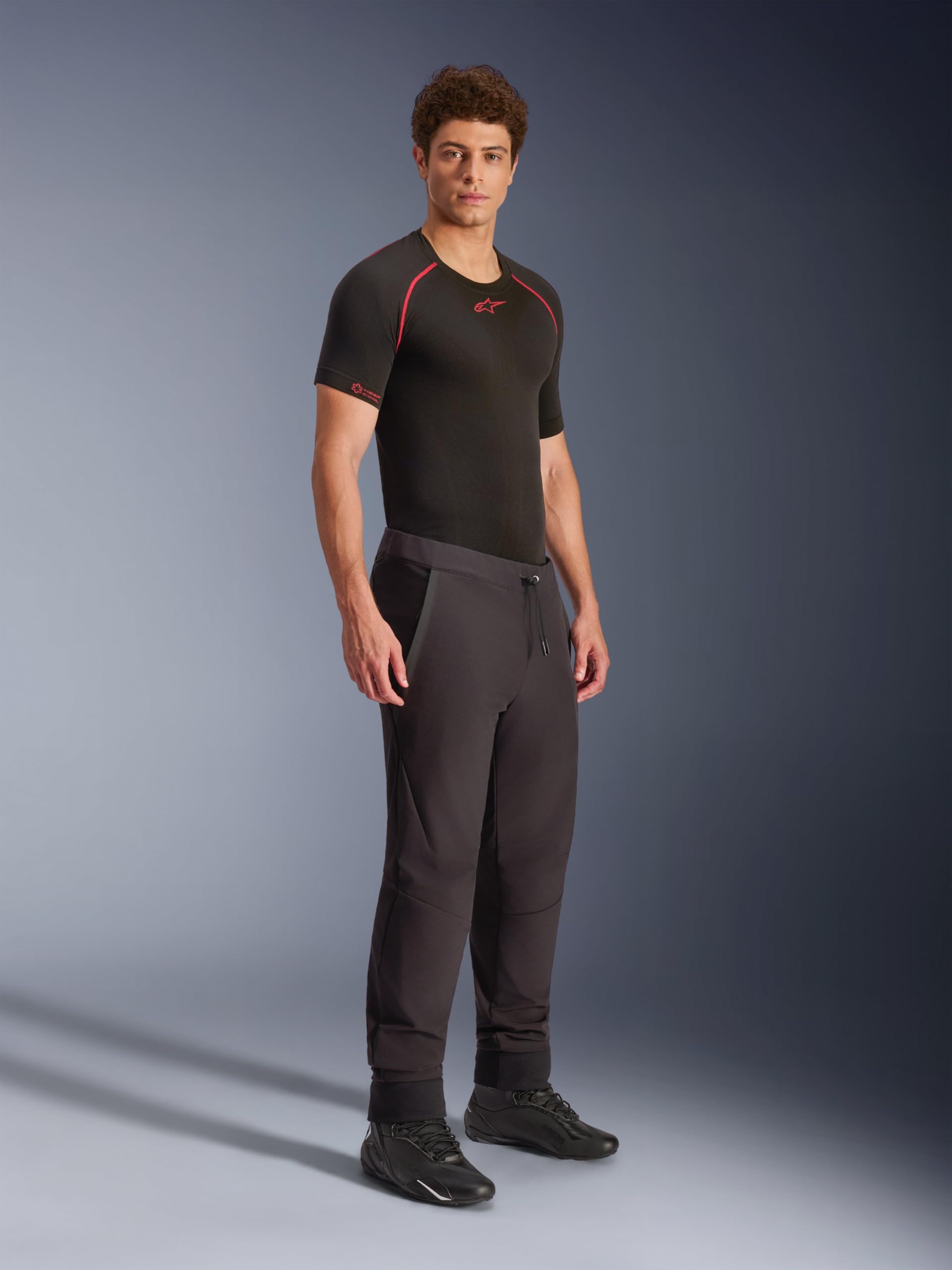 Alpinestars Aeroshell Motocyklowe spodnie tekstylne, czarny/biały, M