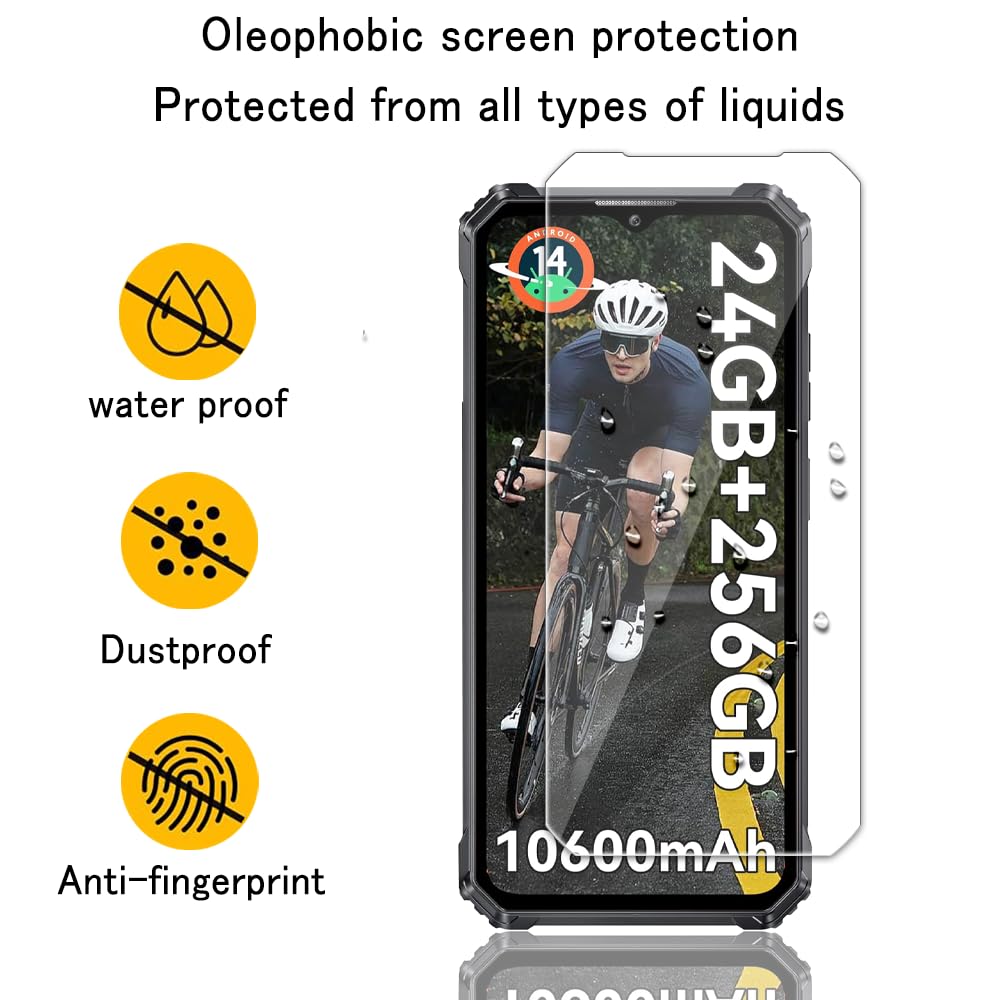 Image secondaire de Protecteur d'Écran en Verre Trempé Tzstz pour OUKITEL G1 - 3 Pièces 9H Anti Rayures