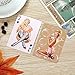 jccsy Adult Cartoons Poker Anime Girl Deck 54 Cards All Different Sexy Lady Playing Cards Retro Vintage Pinup Girls Playing Cards for Adult