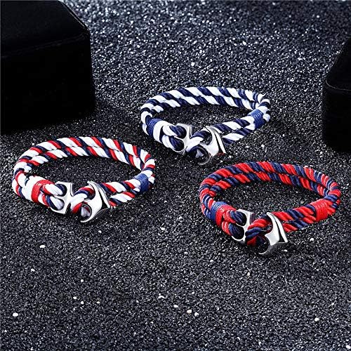 EXINOX Anker armband | heren dames | glitter roestvrij staal | Sea Sailor Style, één maat, roestvrij staal, One Size, roestvrij staal EXINOX Anker armband | heren dames | glitter roestvrij staal | Sea Sailor Style, één maat, roestvrij staal, One Size, roestvrij staal