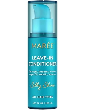 MAREE Leave-In Conditioner Hair Gloss for Dry Damaged Hair, Leave-In Conditioner for Curly Hair, Color Treated