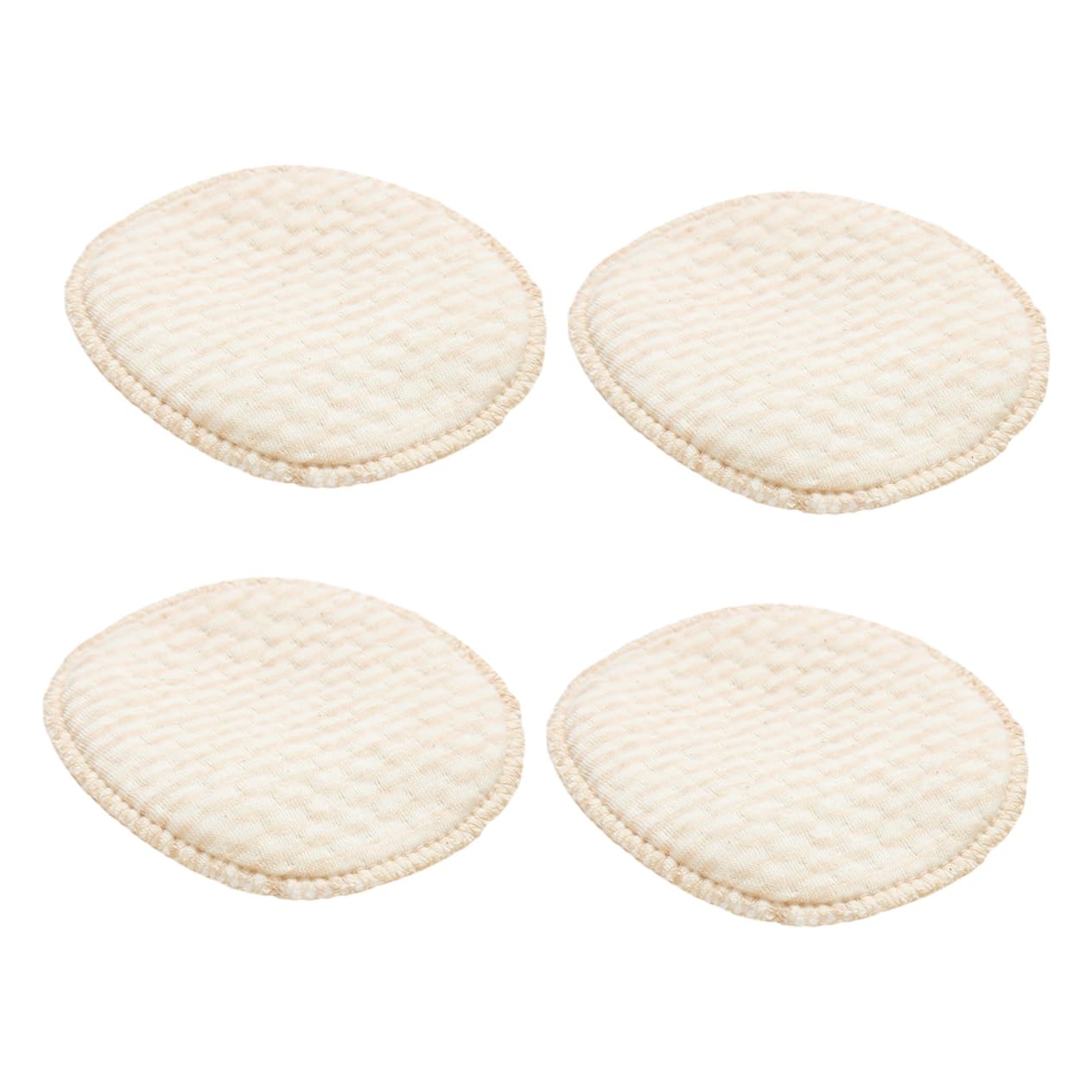 Beatifufu 4pcs Breastfeeding Nursing Pads Cotton Mat for Preventing Overflow for Lactation
