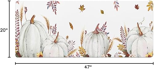 Miniatura 8 de Tapete de baño de calabaza de otoño, antideslizante, de secado rápido y absorbente, de tierra de diatomeas, para fregadero de cocina, lavable, para