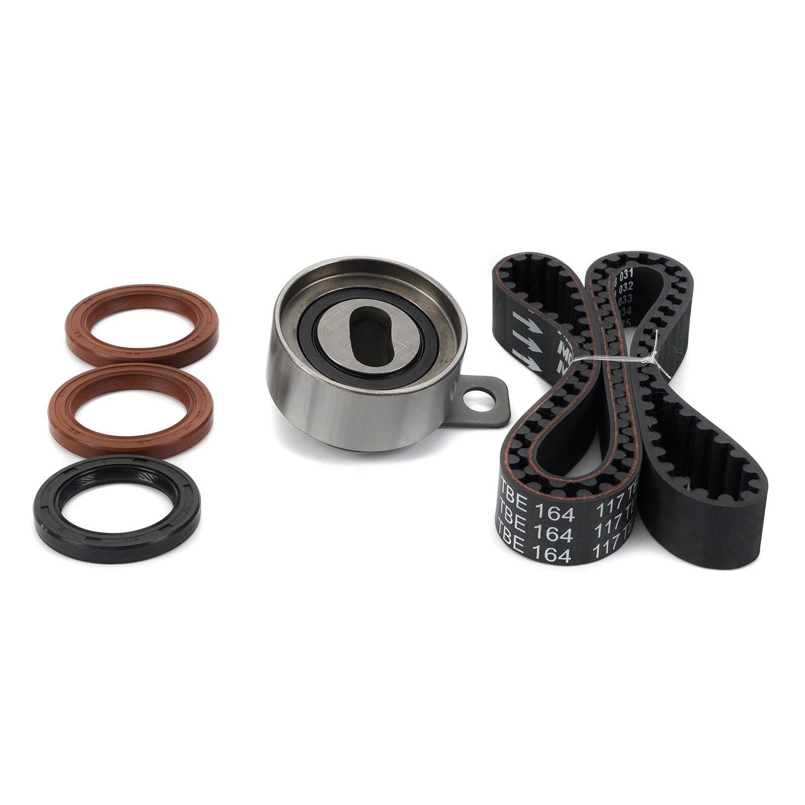 DNJ TBK945 Timing Belt Kit For 1993-1997 Toyota/Geo Corolla/Prizm 1.6L DOHC – Includes Belt, Seals & Tensioner