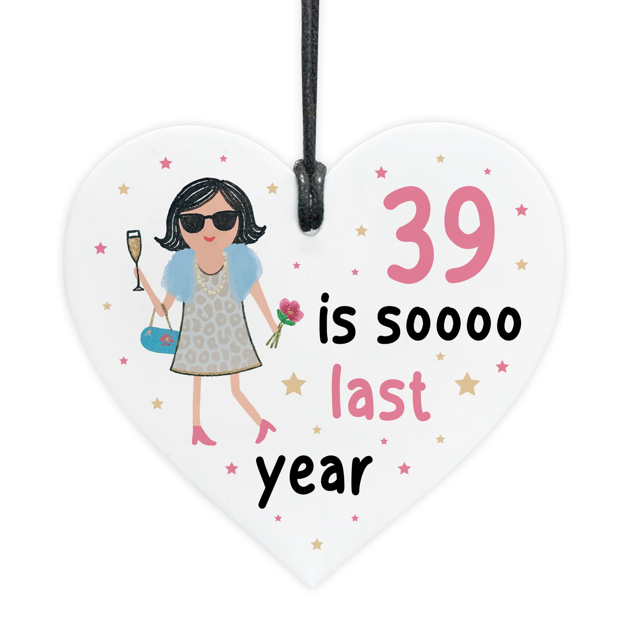 Red Ocean Funny 40th Birthday For Best Friend Mum Auntie Sister 39 Is So Last Year 40th Birthday For Women Novelty Keepsake