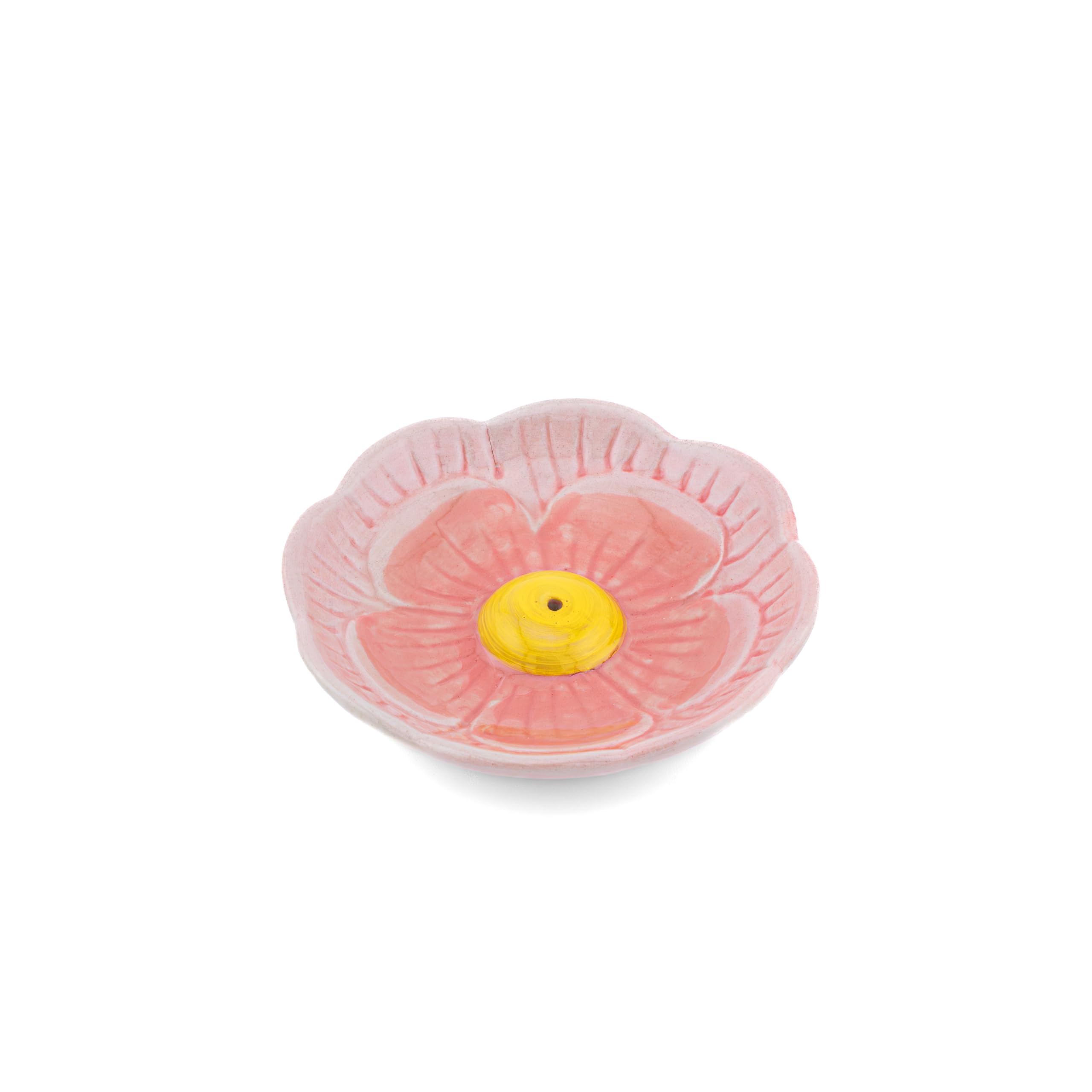Porte-encens en forme de fleur pour rituel de yoga et méditation à la maison