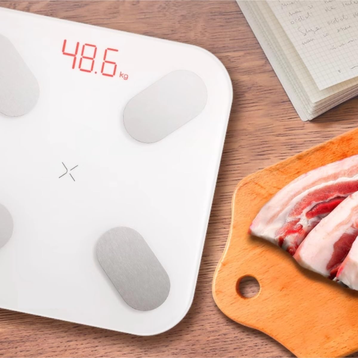 Body Fat Scale, Waga Łazienkowa Ze Szklaną Platformą, Elektroniczna Waga Do Ważenia, Wielofunkcyjna Waga Do Pomiaru Tkanki Tłuszczowej Body Weight Bathroom Scales