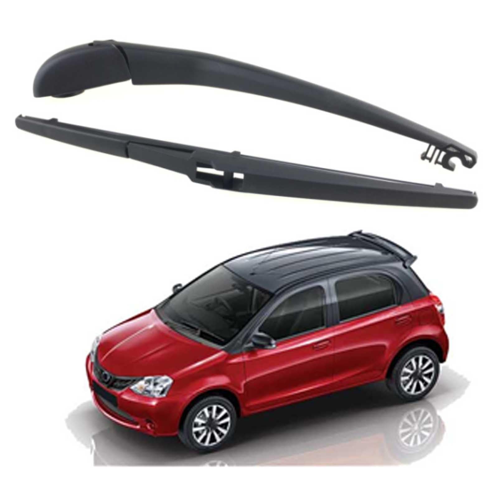 Brazo de limpiaparabrisas trasero Toyota Liva ideal para viajes familiares bajo lluvia prolongada