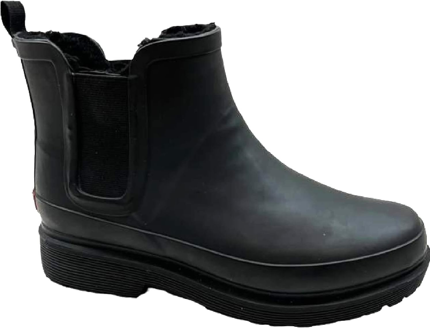 sole londonLADIES WOMENS ANKLE WELLINGTON WELLIES WATERPROOF FUR LINED WARM SNOW BOOTS