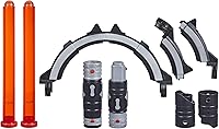 Vista 2 de STAR WARS Lightsaber Forge Inquisitor Masterworks Set de sable de luz electrónico de doble hoja, juguete de rol personalizable para niños a partir
