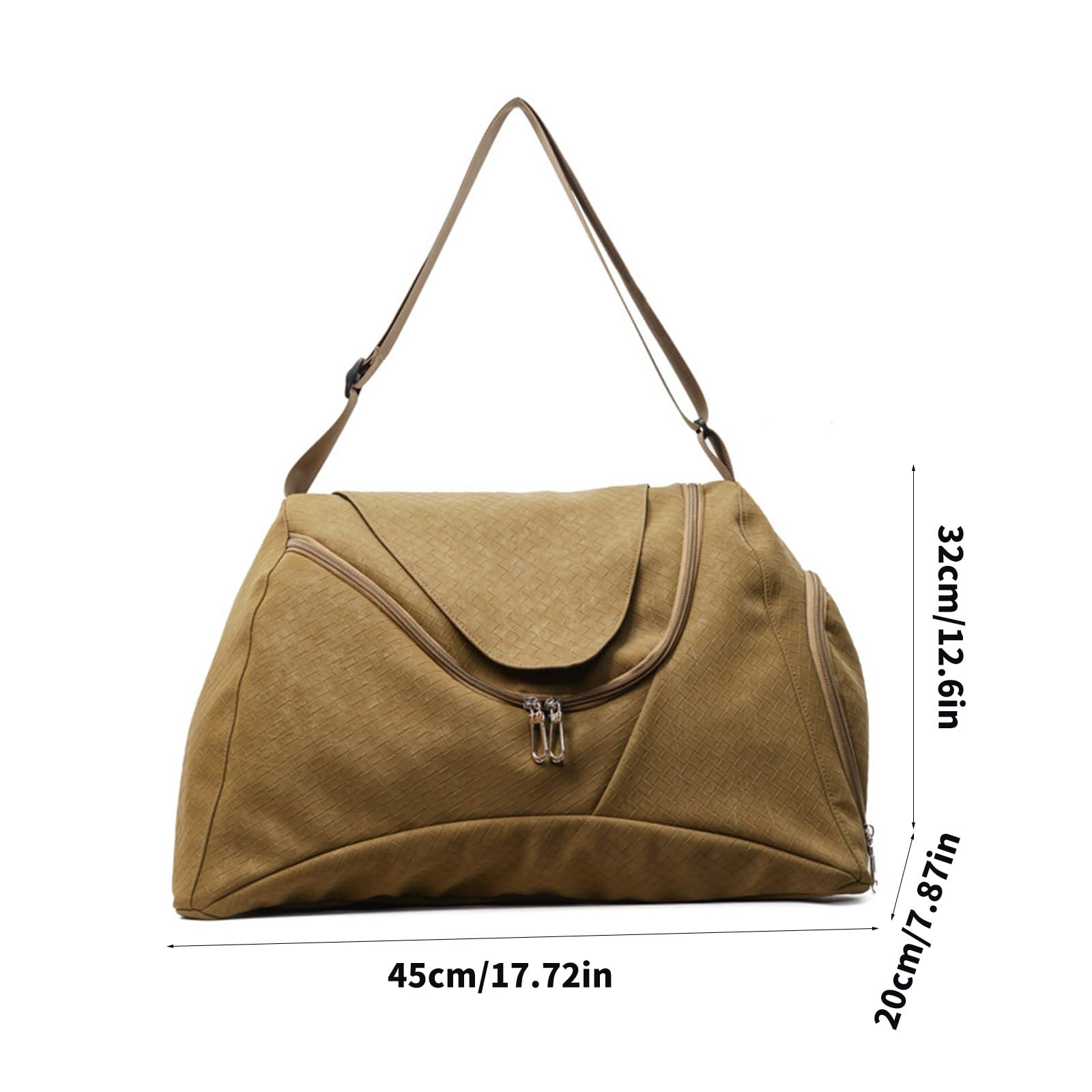 Borsone da palestra leggero e resistente all ' acqua con sezioni dedicate per bagnato/asciutto e borsa sportiva con tracolla regolabile con separazione bagnato/asciutto