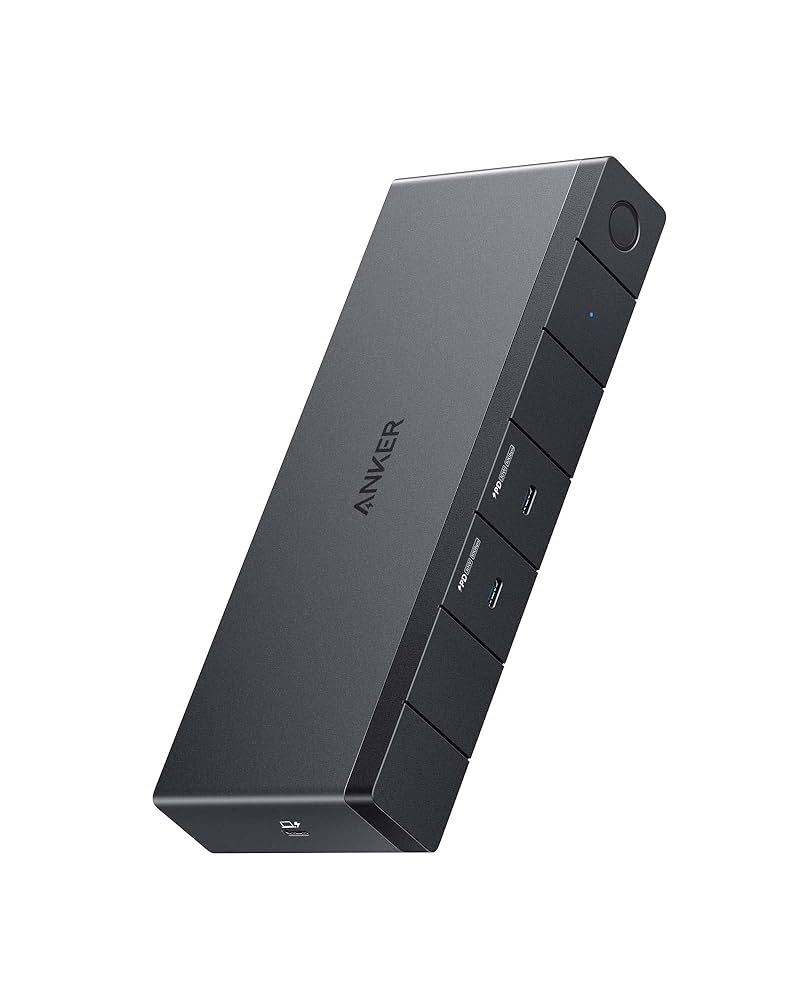 PC周辺機器 Anker - Anker 778 Thunderbolt Docking Station Amazon.co.jp: Anker 778 Thunderbolt ドッキングステーション