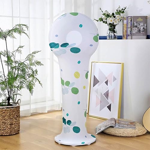 Vista 9 de VIOKKO Tower Fan Dust Cover Dustproof Tower Cover Washable Tower Sleeve Dust-Proof Protective Cover for Household Tower Fan Pedestal Fan Floor Fan