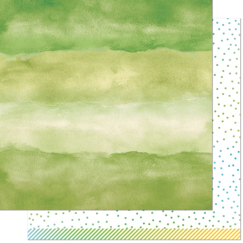 Amazon.co.jp: Lawn Fawn LF2587 エメラルド柄紙 : ホビー
