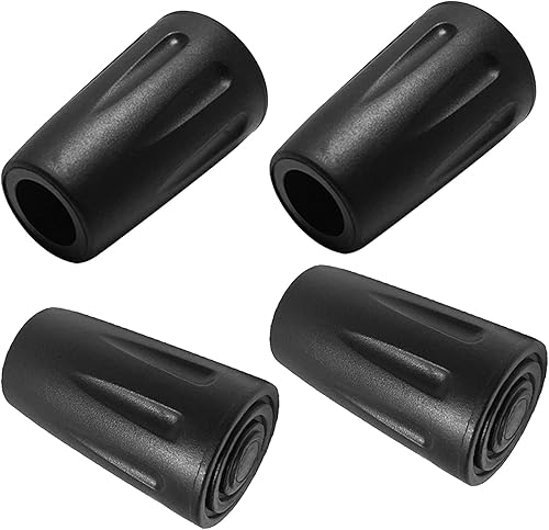 Miniatura 4 de Amzlike Extra grueso y resistente al desgaste, juego de accesorios de punta de bastón de senderismo, puntas de goma de repuesto