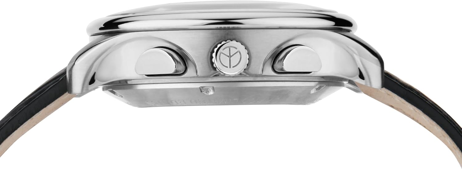 Mathey-Tissot Edmond Chrono Automatic Chronograph Black Dial Men's Watch H1886CHATAN