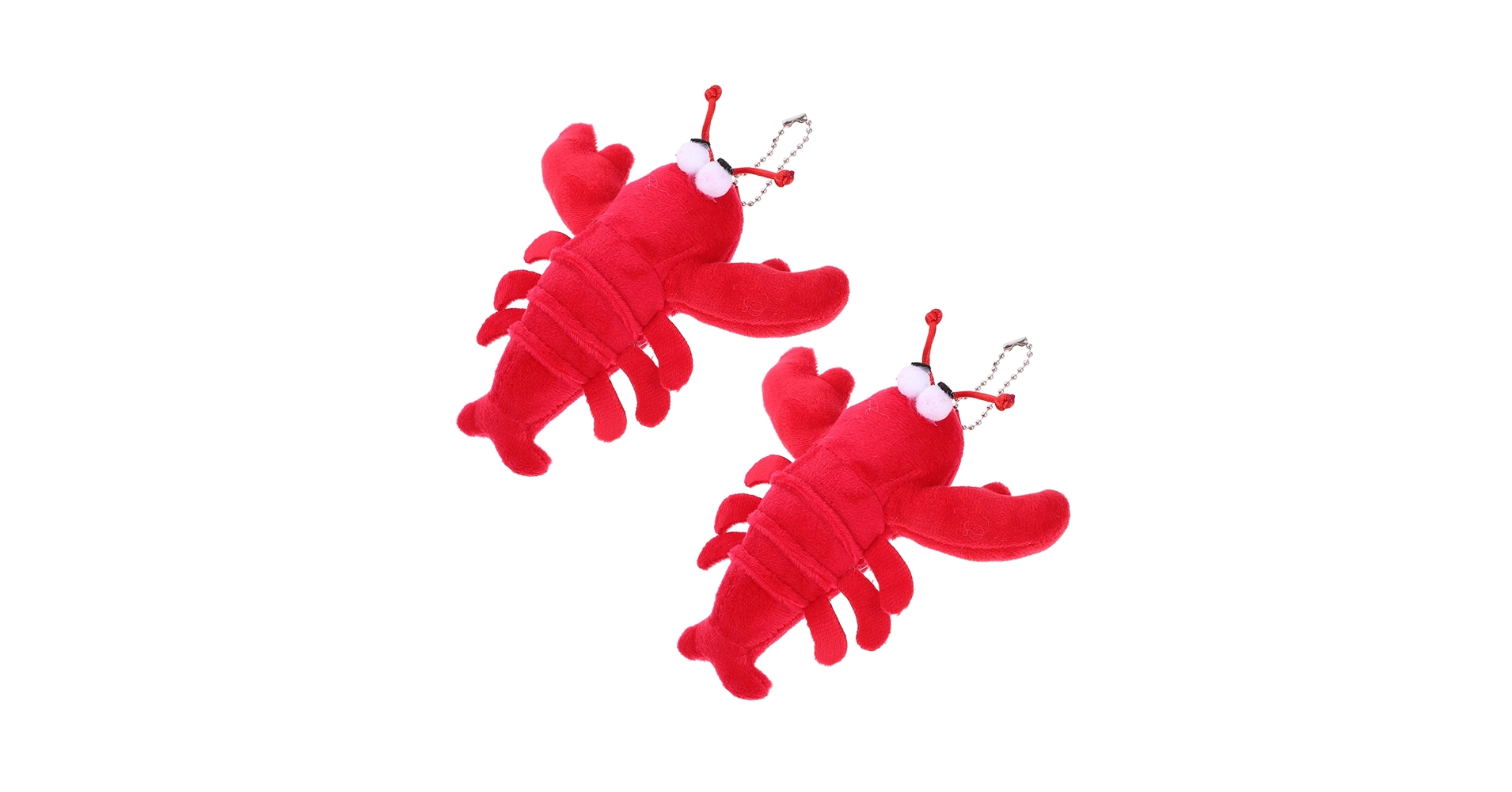 Amazon.co.jp: Tofficu 3 個 ロブスター ぬいぐるみ 装飾