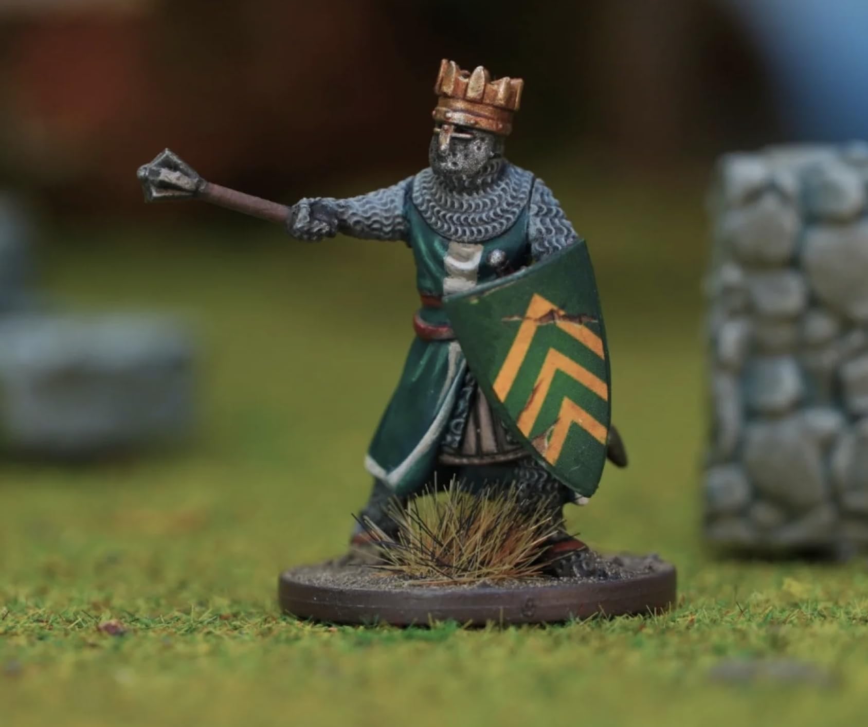 Wargames Atlantic, The Age of Chivalry, Foot Knights Command (1150-1320), Miniaturen im Maßstab 28 mm