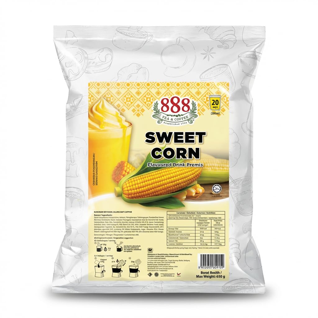 Napój Kukurydziany w Proszku – Instant Corn Drink z Tajlandii
