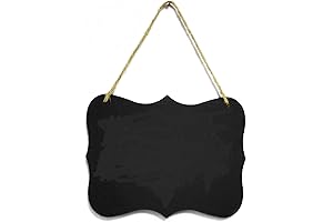 Hanging Double Sided Chalk Board Signs - Best for Home Decoration
