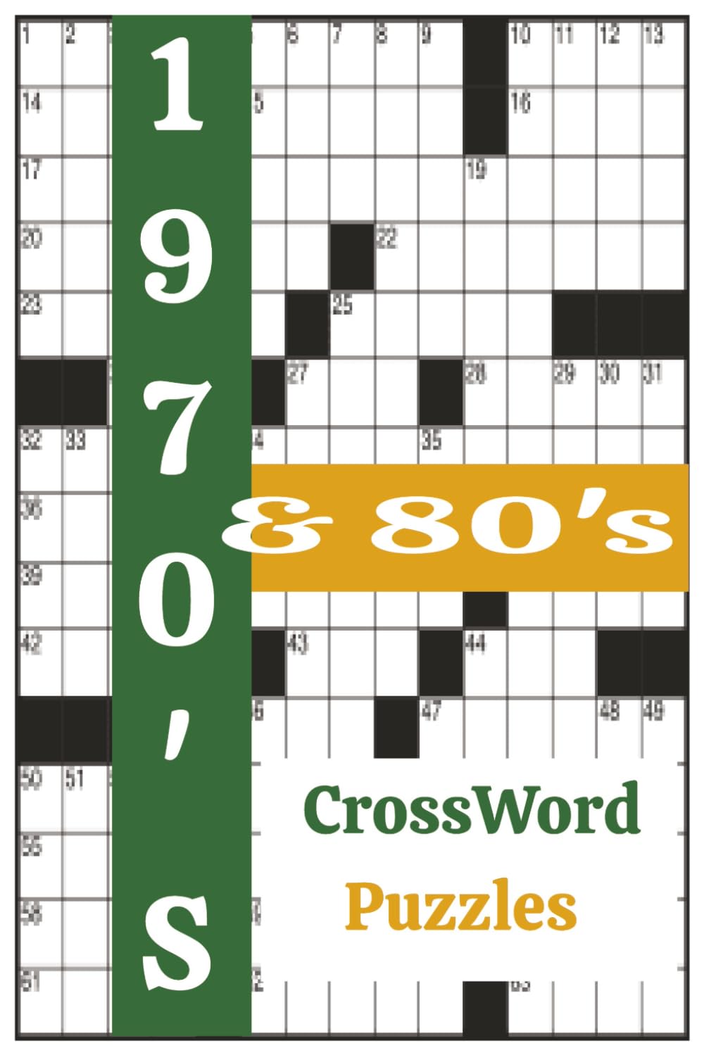 Discos and Walkman's: 1970's & 80's Crossword Puzzle Book
