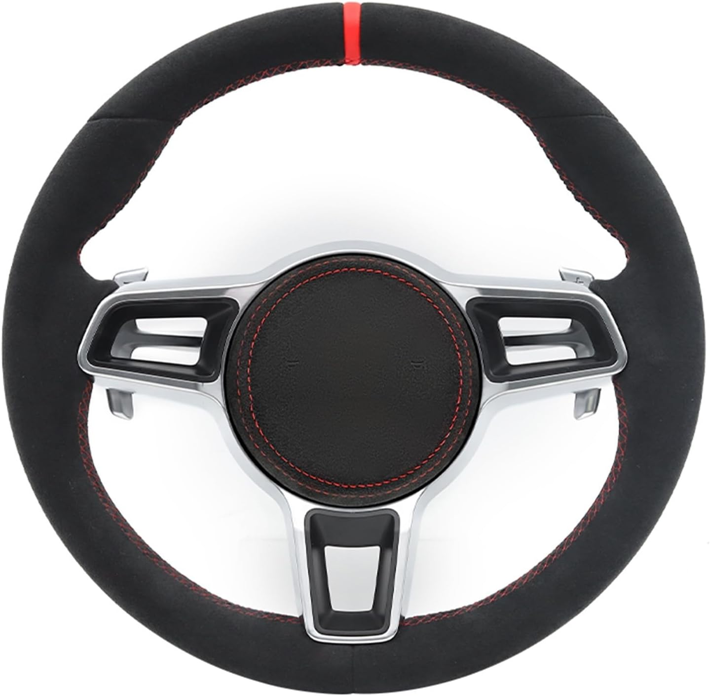 Car Steering Wheel For Porsche Cayenne For Boxster Turbo 911 955 957 958 991 996 997 .1 970 981 987 .2 GT3 GTS Accessories(D)