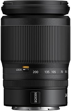 Nikon NIKKOR Z 24-200mm f/4-6.3 VR Lens, Bundle with ProOptic Pro Digital 67mm Multi Coated UV Slim Filter, Cleaning Cloth