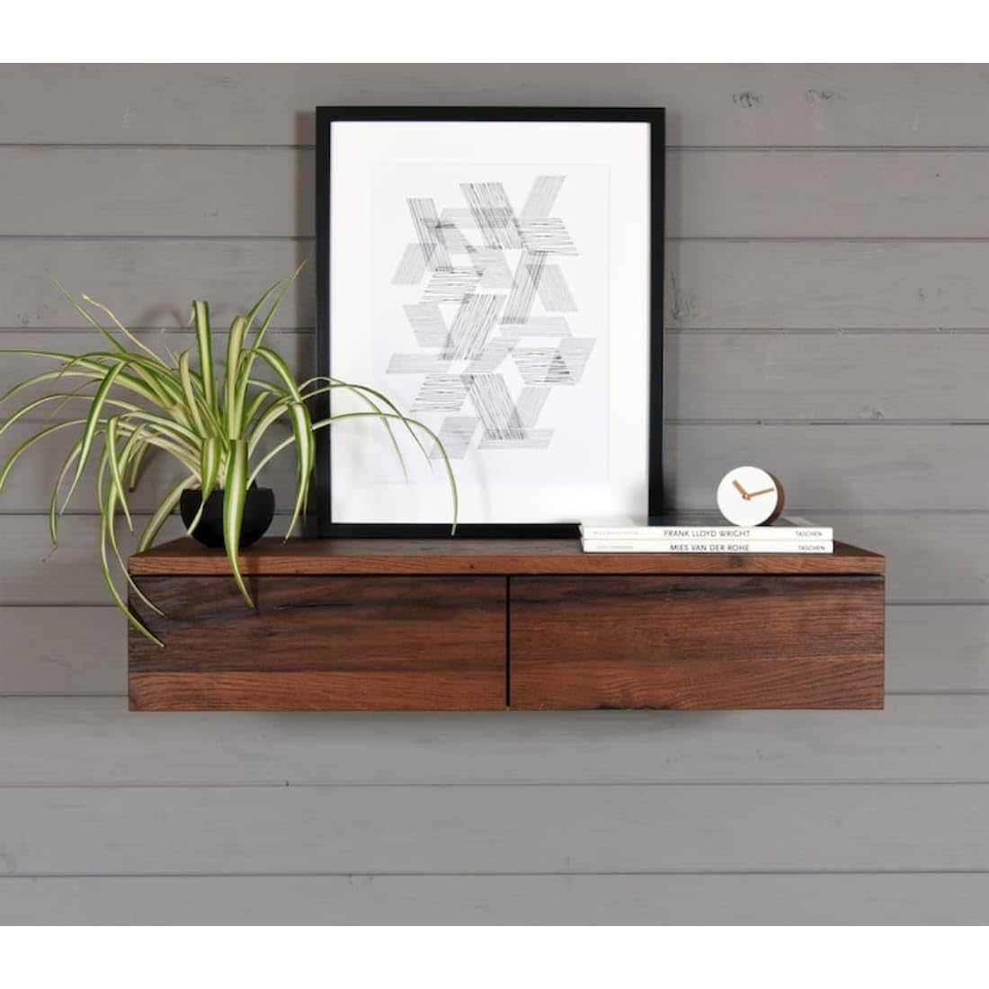 Crysellewoods Solid Sheesham Wood Console Table for Living Room | Modern t.v Unit/Cabinet/Side Entrance Table for Home with 2 Drawers & Shelf Storage | Entryway/Foyer Table | Rosewood Finish-image-23