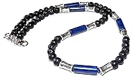 Algopix Similar Product 1 - Lapis necklace  Surfer necklace  Real