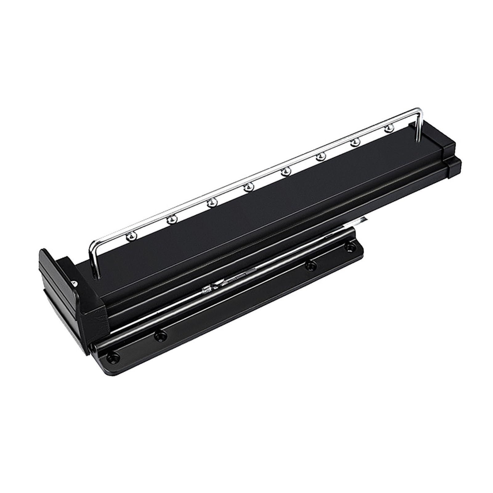 IUokLU Pull Out Closet Valet Rod,Adjustable Hanger Rail Rod,Wardrobe Organizer Rack,for Wardrobe Closet Bathroom Cabinet,save Space,Loading Capacity 30 Kg(46cm)