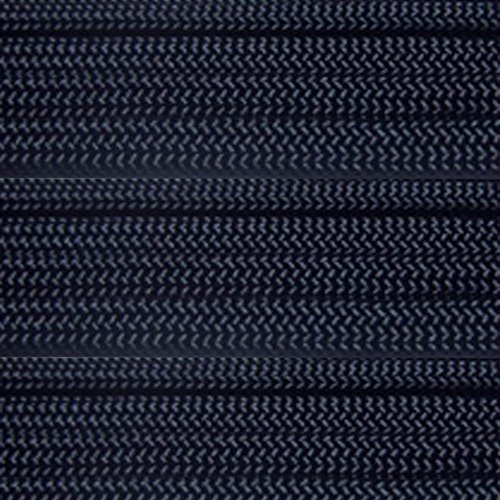 PARACORD PLANET 10 20 25 50 100 Foot Hanks and 250 1000 Foot Spools of Parachute 550 Cord Type III 7 Strand Paracord (FS Navy Blue 100 Feet)