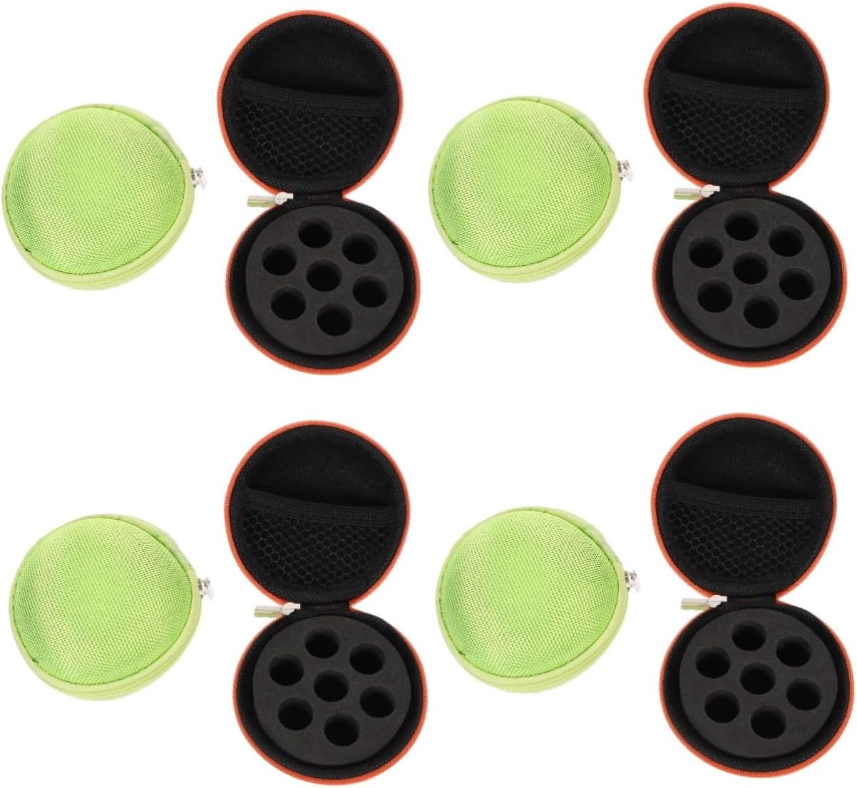 8pcs Portable Essential Oil Bag Essential Oil Organizer Nail Polish Case Container