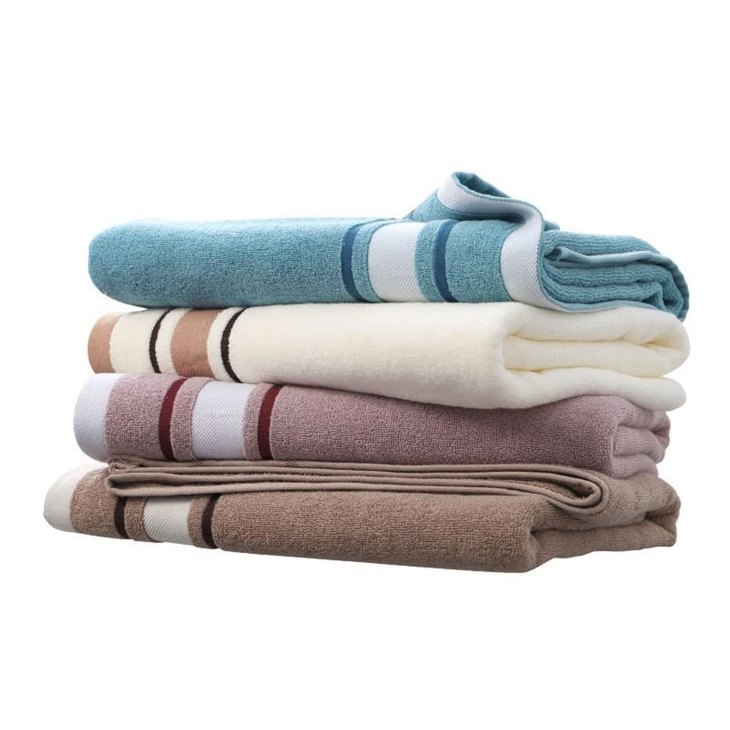 Toalla de baño de algodón absorbente que elimina la humedad al salir de la ducha sin irritar