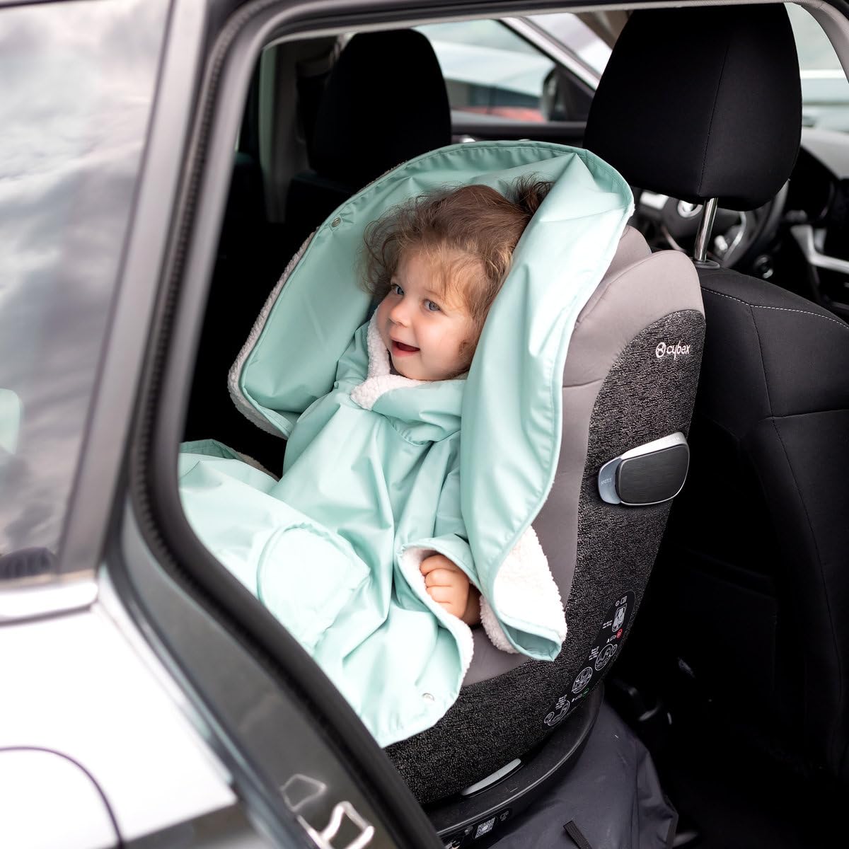Bemini - Poncho de voyage 9-36m - Imperméable + teddy -