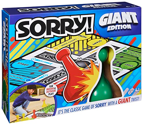 Spin Master Games Sorry! Giant Edition Classic Board Game for Kids - image 8